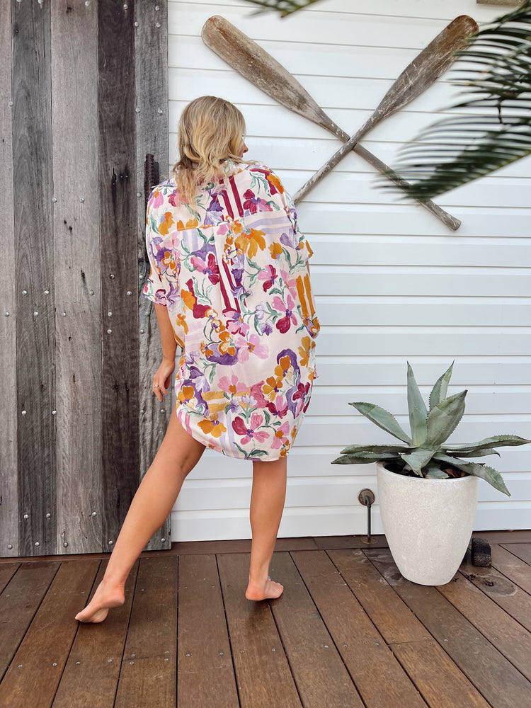 Jaase River Shirt Blouse with Collar Buttoned - Sweet Lilly - Style House Fashion Jaase