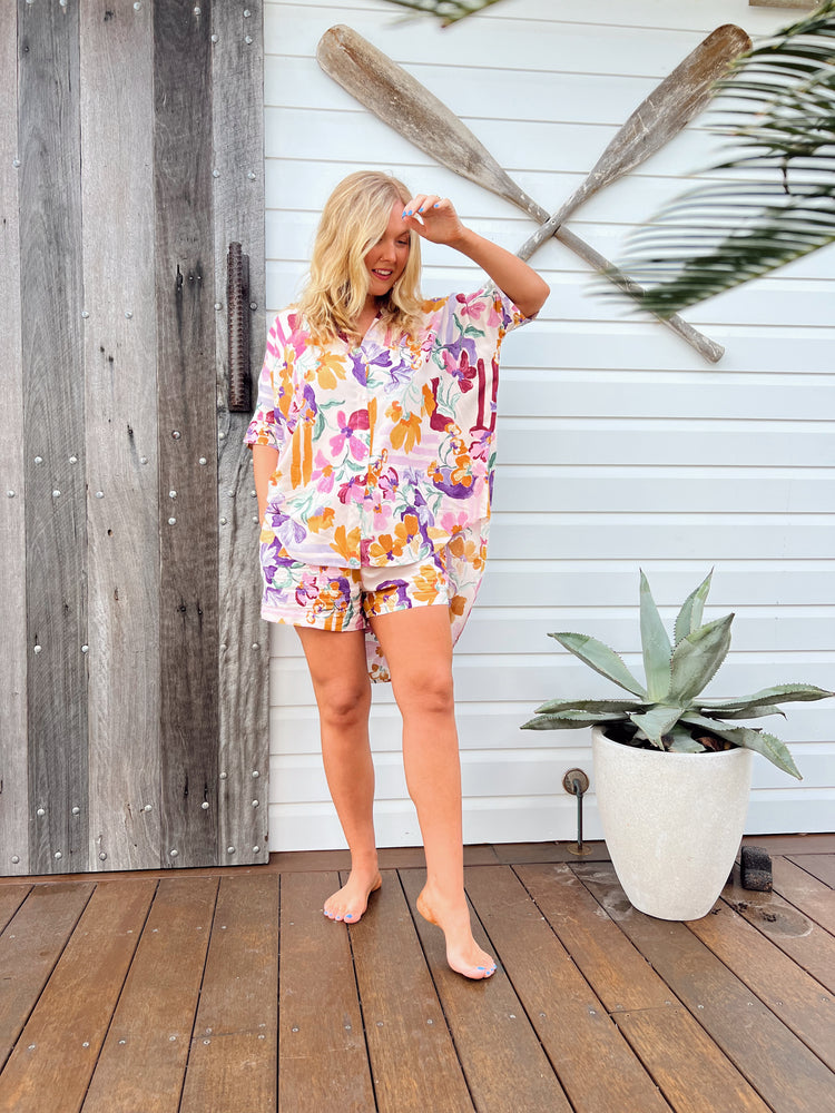 Jaase River Shirt Blouse with Collar Buttoned - Sweet Lilly - Style House Fashion Jaase