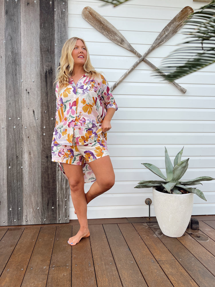 Jaase River Shirt Blouse with Collar Buttoned - Sweet Lilly - Style House Fashion Jaase