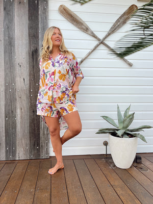 Jaase River Shirt Blouse with Collar Buttoned - Sweet Lilly - Style House Fashion Jaase