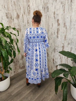 Leila Midi Dress - Sicily - Style House Fashion Iris Maxi