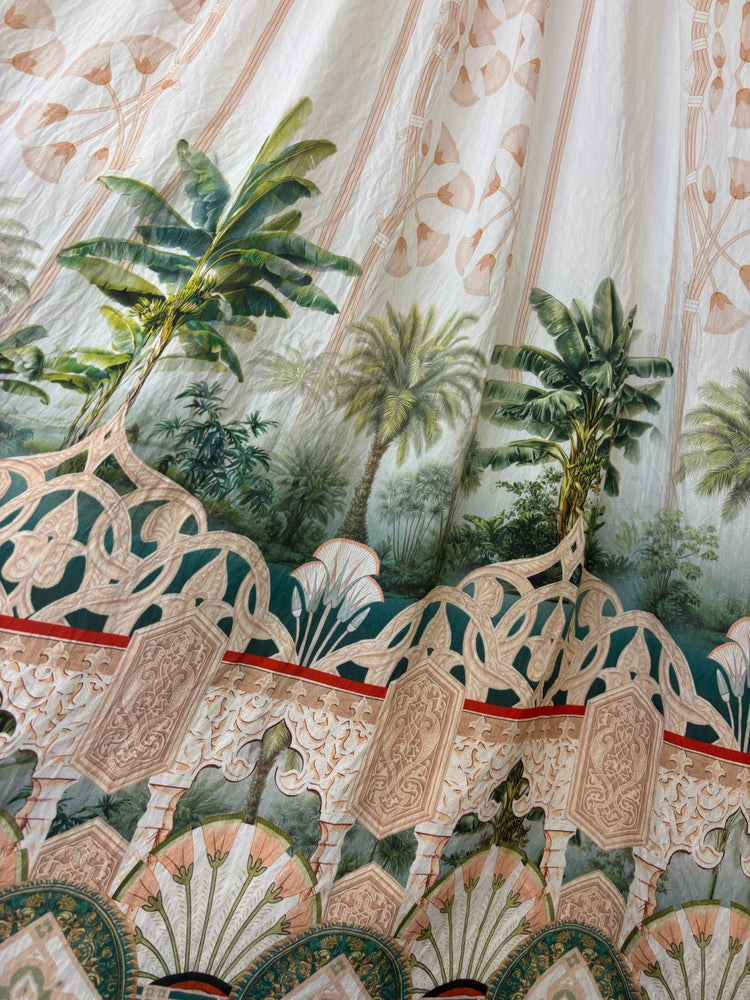 Iris Maxi Dee Maxi Dress with Pockets V Neck - Jungle