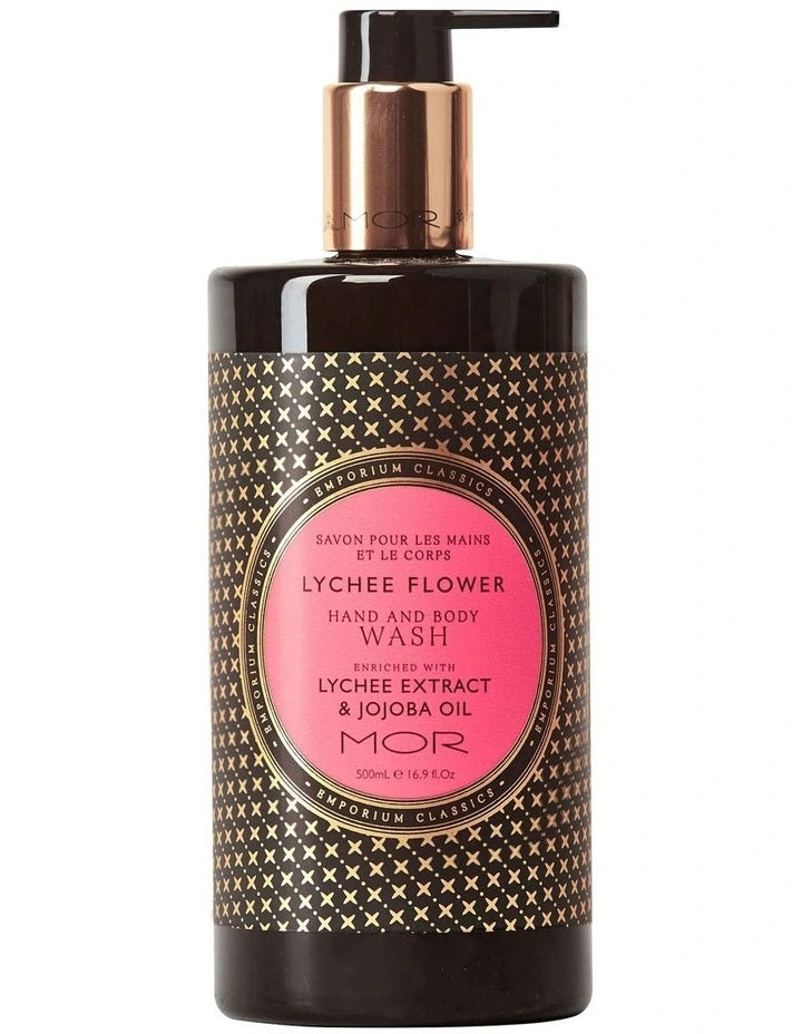 Lychee Flower Hand & Body Wash 500ml by MOR