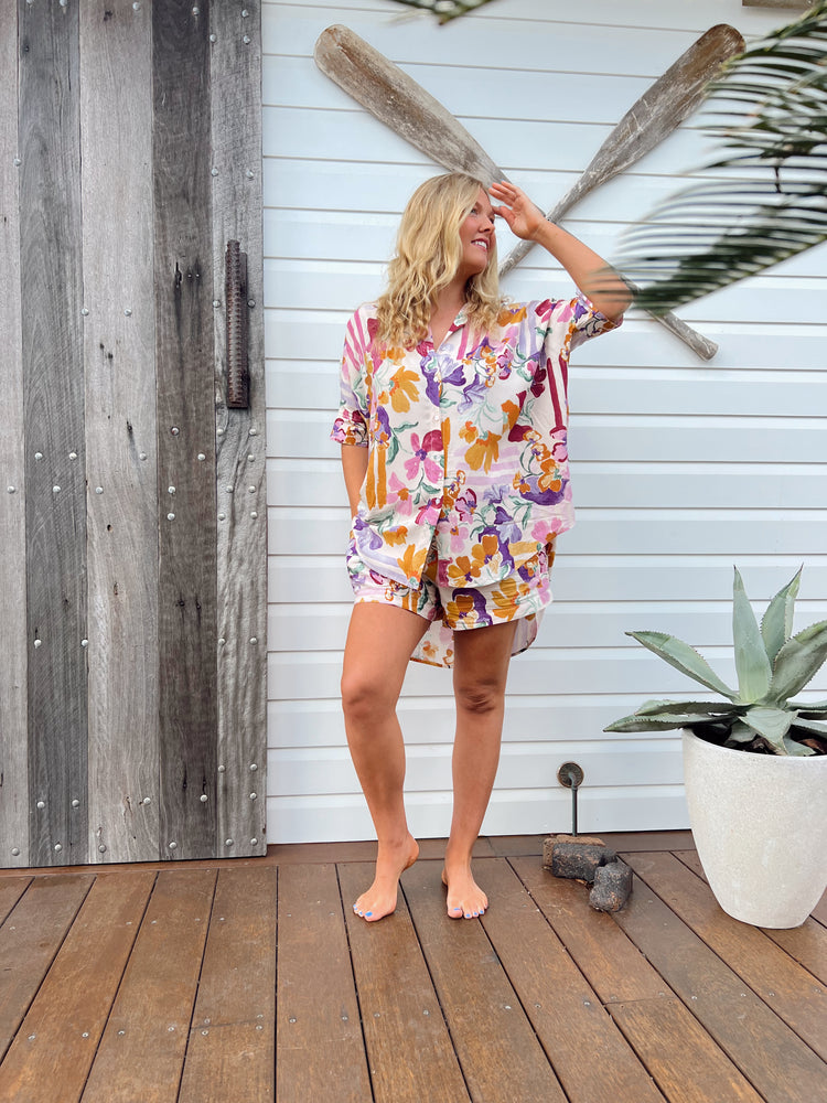 Jaase River Shirt Blouse with Collar Buttoned - Sweet Lilly - Style House Fashion Jaase