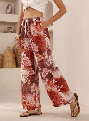 Iris Maxi Dream Pants with Drawstring Waist Straight Leg - Rylee - Style House Fashion Iris Maxi Iris Maxi Iris Maxi