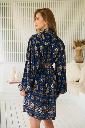 Jaase Beverly Shirt Dress with Collar Buttoned Front - Adeline - Style House Fashion Jaase