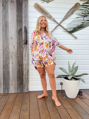 Jaase River Shirt Blouse with Collar Buttoned - Sweet Lilly - Style House Fashion Jaase