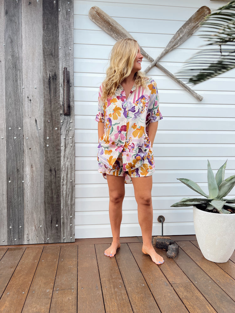Jaase River Shirt Blouse with Collar Buttoned - Sweet Lilly - Style House Fashion Jaase