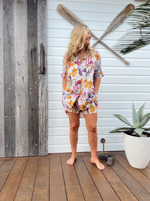 Jaase River Shirt Blouse with Collar Buttoned - Sweet Lilly - Style House Fashion Jaase
