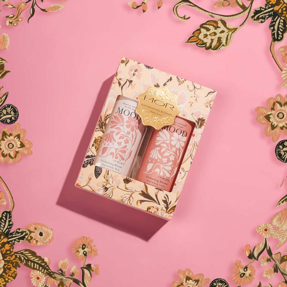 MOR Mood Enchanting Blooms Body Duo Gift Box