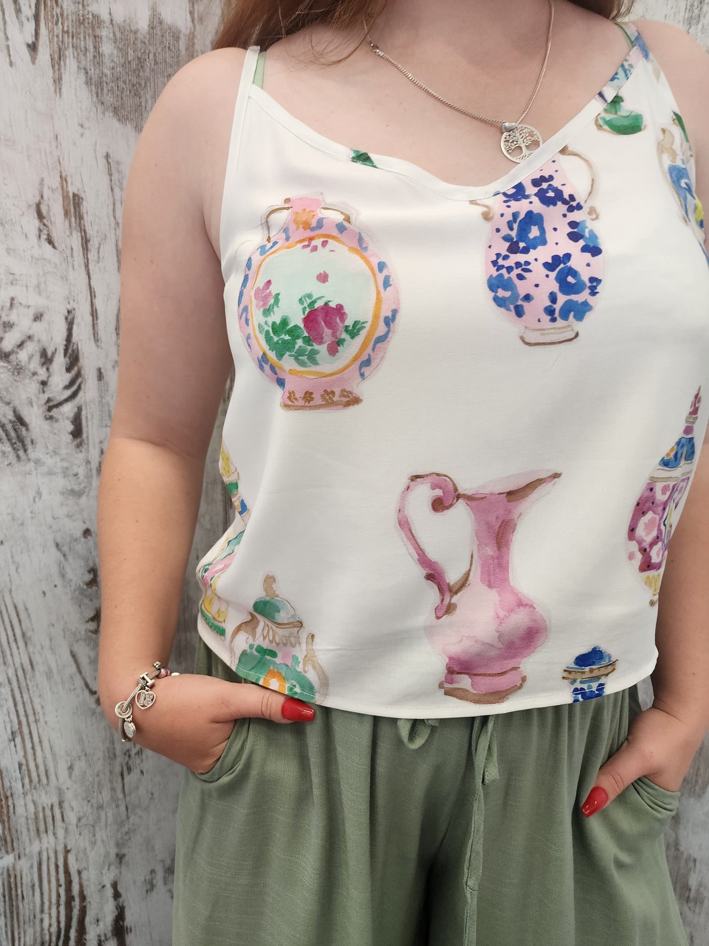 Iris Maxi Ally Soft V Neck Cami - Athena - Style House Fashion