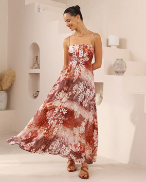 Iris Maxi Collette Maxi Dress with Square Neckline Pockets Spaghetti Strap - Rylee - Style House Fashion Iris Maxi Iris Maxi Iris Maxi Iris Maxi Iris Maxi Iris Maxi