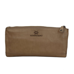 Kompanero Alina Genuine Leather Wallet - Stone Grey - Style House Fashion Kompanero Kompanero Kompanero Kompanero Kompanero