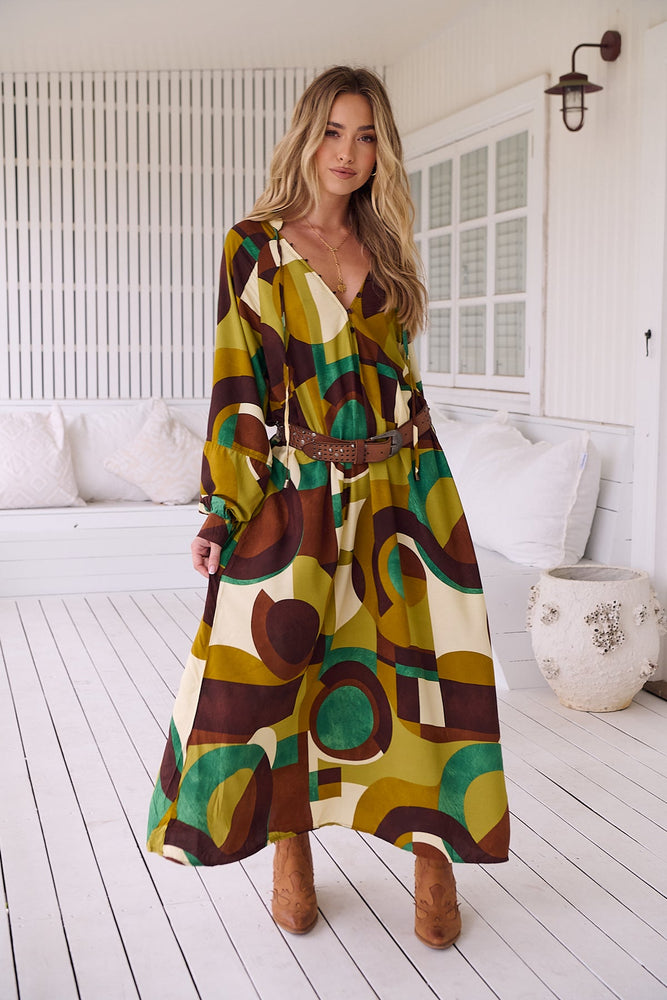 Jaase Bree Maxi Dress Long Sleeve - Bardot Collection - Style House Fashion Jaase