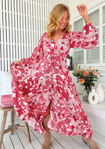 Jaase Teresa Maxi Dress Long Billowy Sleeve - Soulina - Style House Fashion Jaase Jaase