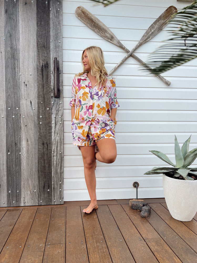 Jaase River Shirt Blouse with Collar Buttoned - Sweet Lilly - Style House Fashion Jaase