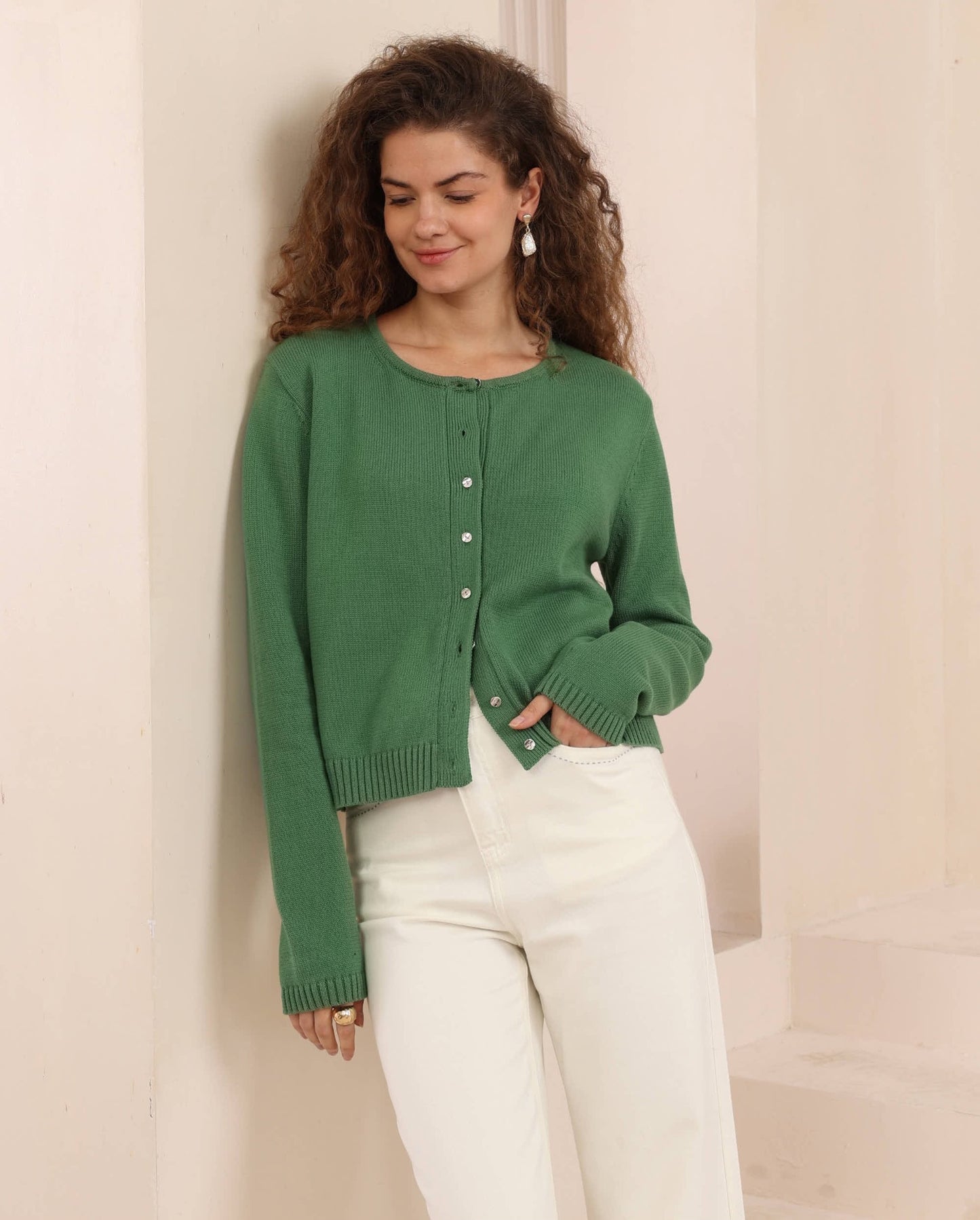 Iris Maxi Caitlin Knit Cardigan - Bottle Green - Style House Fashion Iris Maxi