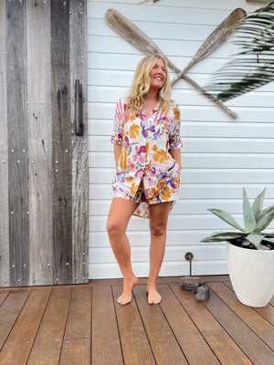 Jaase River Shirt Blouse with Collar Buttoned - Sweet Lilly - Style House Fashion Jaase