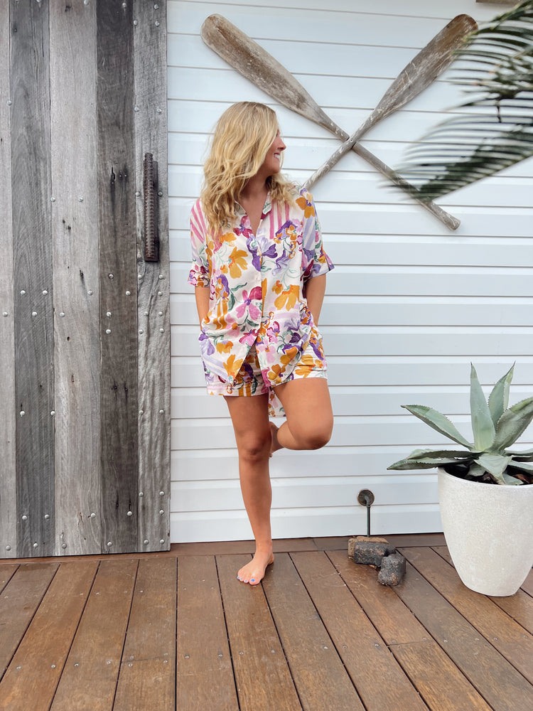 Jaase River Shirt Blouse with Collar Buttoned - Sweet Lilly - Style House Fashion Jaase