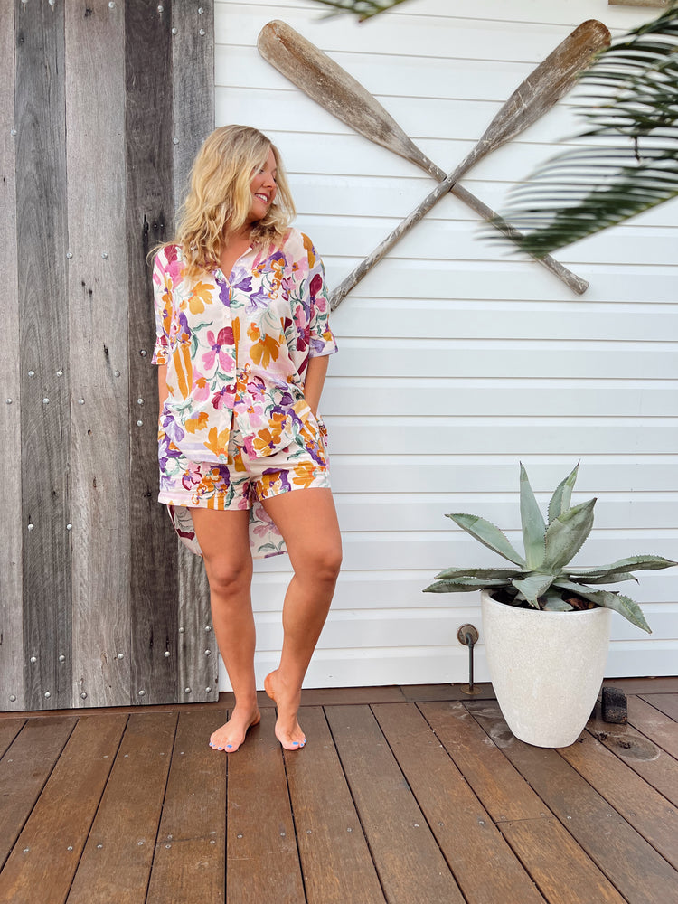 Jaase River Shirt Blouse with Collar Buttoned - Sweet Lilly - Style House Fashion Jaase