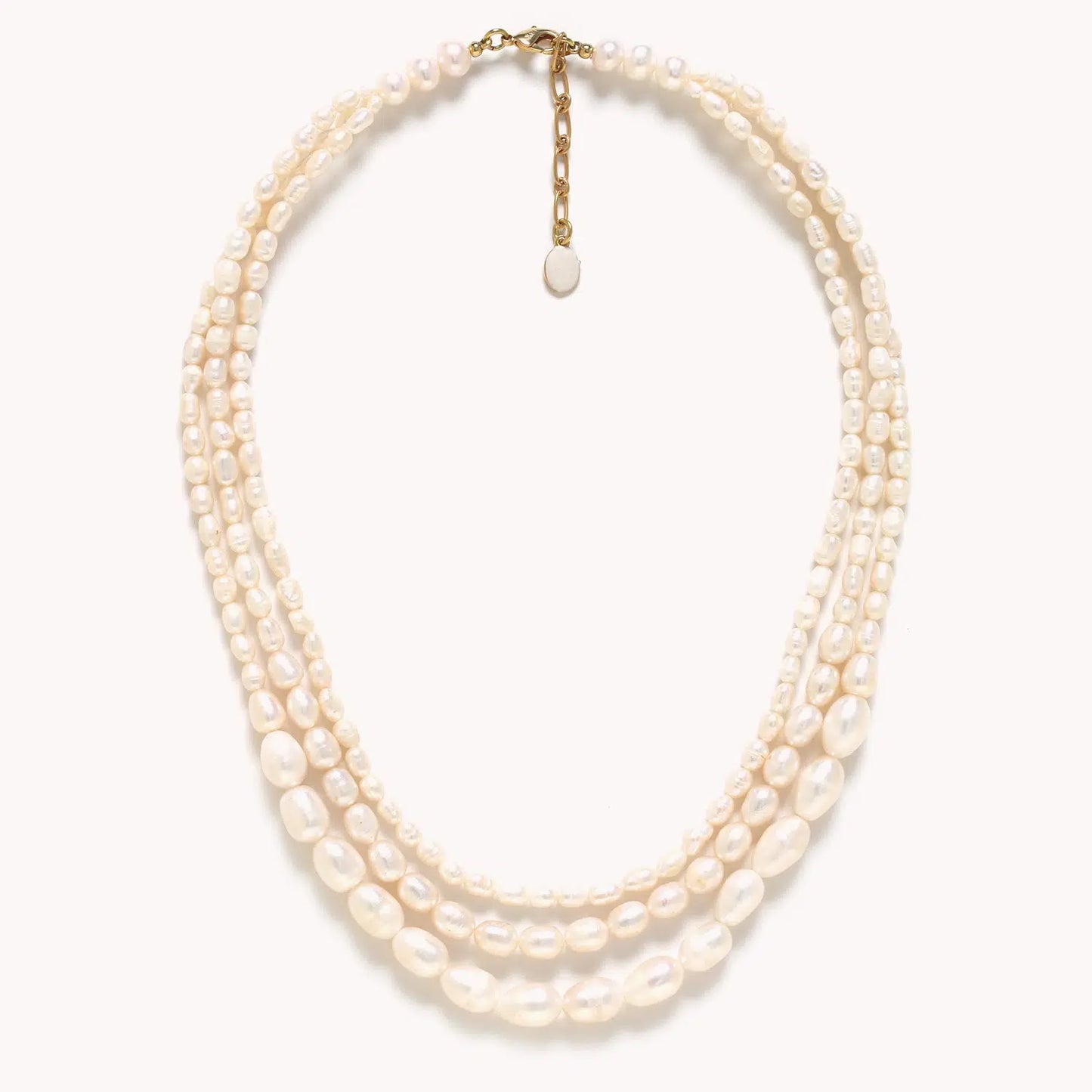 Nature Bijoux Moonlight Multi Strand Cultured Freshwater Pearl Necklace - Style House Fashion Nature Bijoux Nature Bijoux