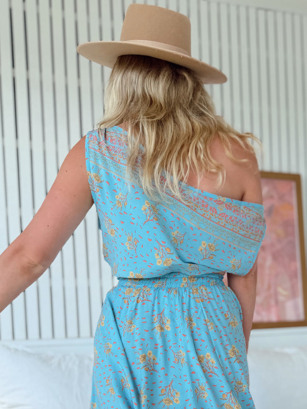 Jaase Elka Off Shoulder Top - Laguna Fleur - Style House Fashion