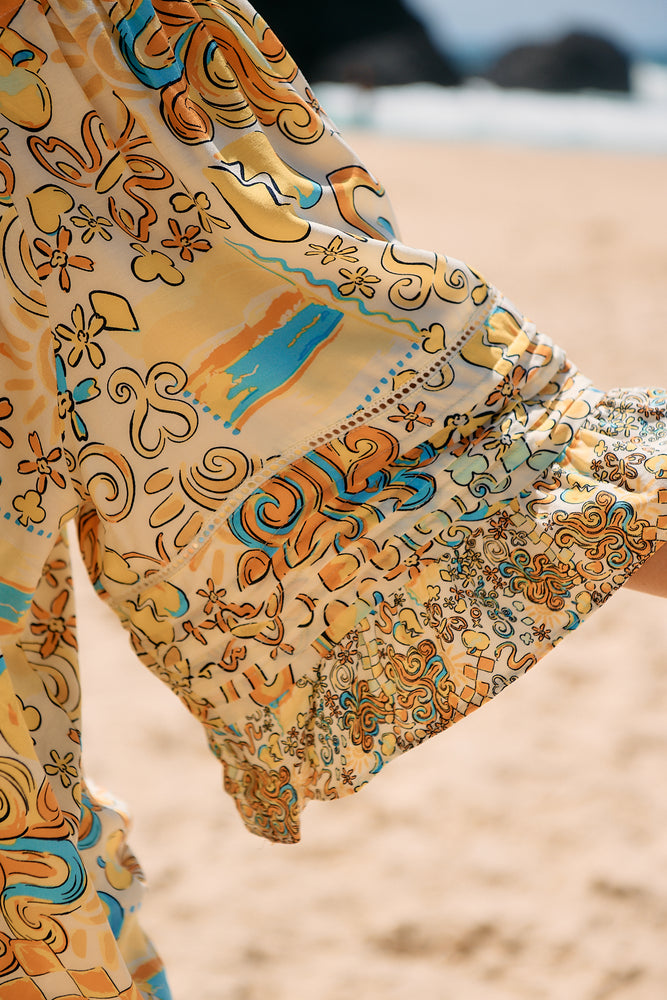 Jaase Oman Blouse with Round Neck Off Shoulder Batwing Sleeve - Sonnie - Style House Fashion Jaase