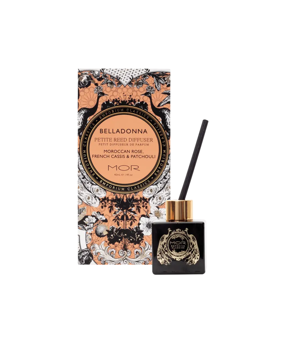 Belladonna Classic Emporium Petite Reed Diffuser 40ml by MOR - Style House Fashion