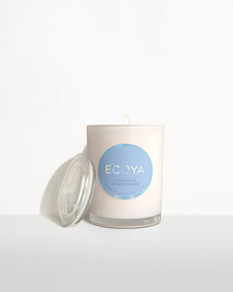 Coconut & Elderflower Metro Candle 270g by Ecoya - Style House Fashion