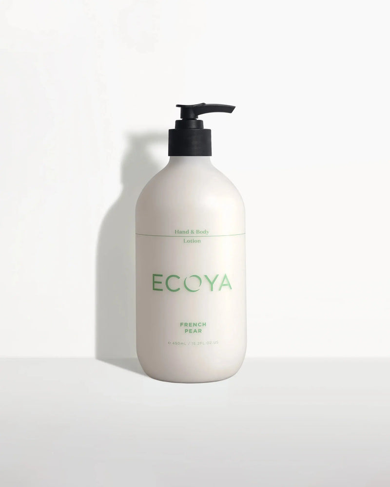 
            
                Load image into Gallery viewer, French Pear Hand &amp;amp; Body Lotion 450ml by Ecoya - Style House Fashion
            
        