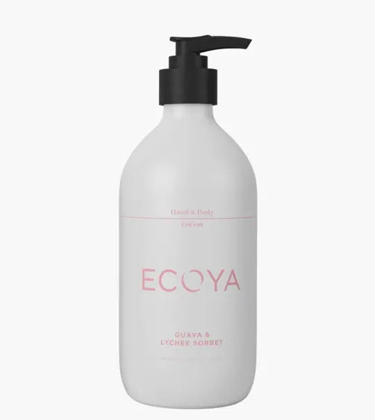 Guava & Lychee Sorbet Hand & Body Lotion 450ml by Ecoya - Style House Fashion