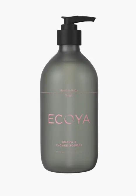 Guava & Lychee Hand & Body Wash by Ecoya Style House Fashion