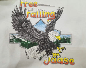 Jaase Free Fallin Boyfriend Vintage T Shirt - White Jaase