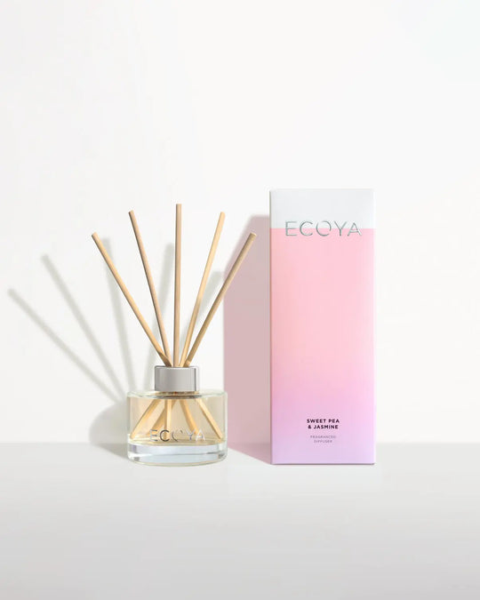 Ecoya Sweet Pea & Jasmine 50ml Reed Diffuser