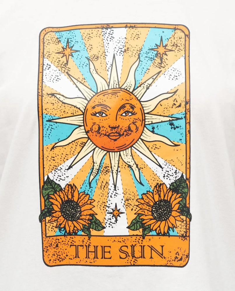 'The Sun' Vintage T'Shirt - White Paper Heart